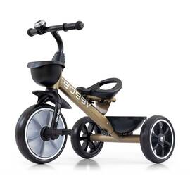 Tricicleta cu cadru robust din otel, roti Eva, +24 luni, Bobby Golden - - Roveli