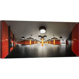 Tablou canvas - Pe Scena, Germania, Berlin, Panorama, Arhitectura, Subteran, 30 x 90 cm - - Roveli