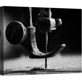 Tablou canvas - Masina de Cusut, Ac, Macro, Natura Moarta, Coase, Cusut, tesatura, 75 x 100 cm - - Roveli