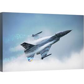 Tablou canvas - Vador, Luptator, Aviatie, Avion, Avion de Vanatoare, Aeronava, 50 x 80 cm - - Roveli