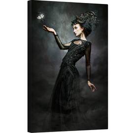 Tablou canvas - Moira, Model, Gotic, Moda, Portret, Fata, 80 x 120 cm - - Roveli