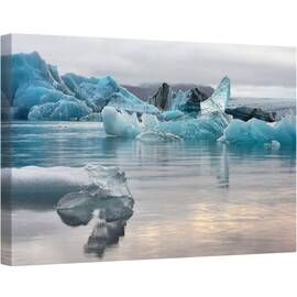 Tablou canvas - Groapa de Gheata, Aisberg, Gheata, Arctic, Apa, Inghet, 40 x 60 cm - - Roveli