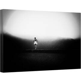 Tablou canvas - Portret, Graunte, Granulat, Alb-Negru, Balet, Balerina, 80 x 120 cm - - Roveli