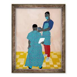 Tablou inramat - Osinachi - increderea nu mai conteaza, 60 x 80 cm - - Roveli