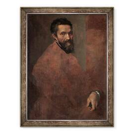 Tablou inramat - Daniele da Volterra - Michelangelo Buonarroti, 60 x 80 cm - - Roveli