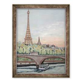 Tablou inramat - Deborah Eve Alastra - Vedere la Turnul Eiffel, 2017, 60 x 80 cm - - Roveli