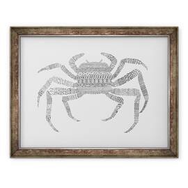 Tablou inramat - Florent Bodart - Crab, 60 x 80 cm - - Roveli