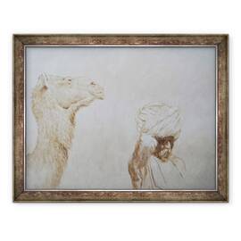 Tablou inramat - Lincoln Seligman - Camila Rabari, 60 x 80 cm - - Roveli