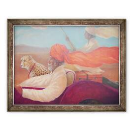 Tablou inramat - Lincoln Seligman - Maharaja III, 60 x 80 cm - - Roveli
