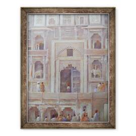 Tablou inramat - Lincoln Seligman - Orchha, 60 x 80 cm - - Roveli