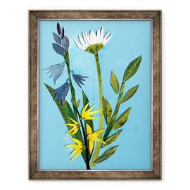 Tablou inramat - Sarah Thompson-Engels - Flori de primavara, 60 x 80 cm - - Roveli