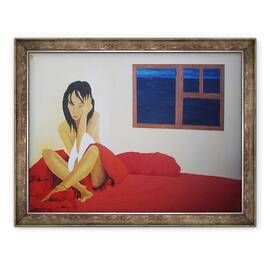 Tablou inramat - Timothy Nathan Joel - singur,2003, 60 x 80 cm - - Roveli