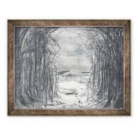 Tablou inramat - Vincent Alexander Booth - Partea de sus a benzii Osmotherley, 1997, 60 x 80 cm - - Roveli