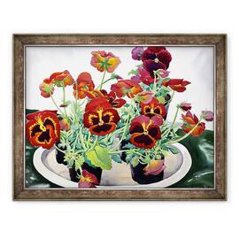 Tablou inramat - Christopher Ryland - Panselute, 60 x 80 cm - - Roveli
