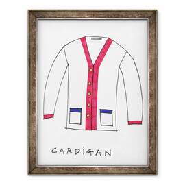 Tablou inramat - Daisy de Villeneuve - Cardigan, 60 x 80 cm - - Roveli