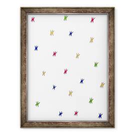 Tablou inramat - Daisy de Villeneuve - Stele mici colorate, 60 x 80 cm - - Roveli