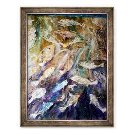 Tablou inramat - jocasta shakespeare - Peste in crestere, 60 x 80 cm - - Roveli