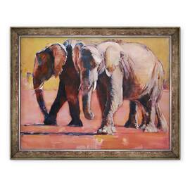 Tablou inramat - Mark Adlington - Caldura, Ol Pejeta, 2018, 60 x 80 cm - - Roveli