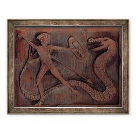 Tablou inramat - Vincent Alexander Booth - Duel antic, 1998, 60 x 80 cm - - Roveli