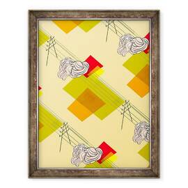 Tablou inramat - A. Richard Allen - Piloni, 2010, 60 x 80 cm - - Roveli