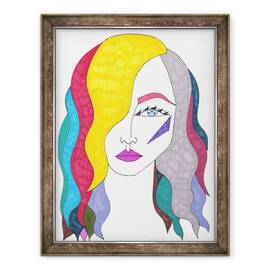 Tablou inramat - Daisy de Villeneuve - Rainbow Par, 60 x 80 cm - - Roveli