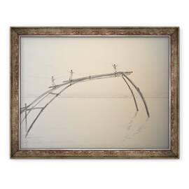 Tablou inramat - Lincoln Seligman - Plase de pescuit Cochin 2, 60 x 80 cm - - Roveli