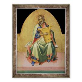 Tablou inramat - Lorenzo Monaco - David, 60 x 80 cm - - Roveli