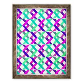 Tablou inramat - Louisa Hereford - Cruci geometrice, 2014, 60 x 80 cm - - Roveli