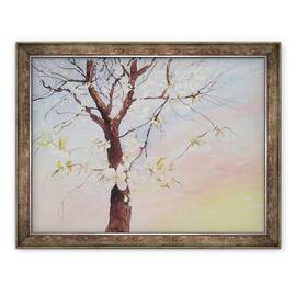 Tablou inramat - Mary Smith - floare de cires alb, 60 x 80 cm - - Roveli