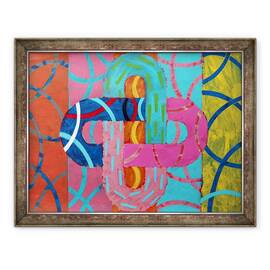 Tablou inramat - Sara Hayward - Abstract 13, 60 x 80 cm - - Roveli