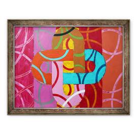 Tablou inramat - Sara Hayward - Abstract 14, 60 x 80 cm - - Roveli