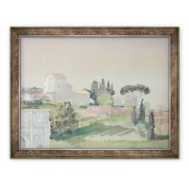 Tablou inramat - Arthur Bowen Davies - Dealul Palatin din Colosseum, 60 x 80 cm - - Roveli