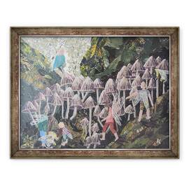Tablou inramat - Kirstie Adamson - intr-un taram nici apropiat, nici indepartat, 60 x 80 cm - - Roveli