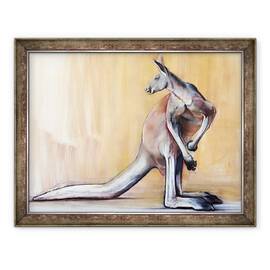 Tablou inramat - Mark Adlington - Big Red Cangur, 2014, 60 x 80 cm - - Roveli