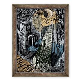 Tablou inramat - Mary Kuper - Noapte, 60 x 80 cm - - Roveli