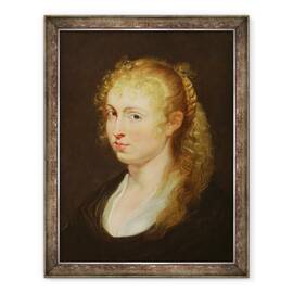 Tablou inramat - Peter Paul Rubens - Tanara femeie cu par cret, 60 x 80 cm - - Roveli