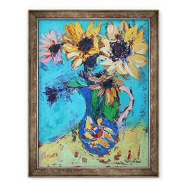 Tablou inramat - Sylvia Paul - Floarea-soarelui, 60 x 80 cm - - Roveli