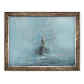 Tablou inramat - Vincent Alexander Booth - Mary Celeste decembrie 1872, 2016, 60 x 80 cm - - Roveli