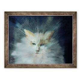 Tablou inramat - Vincent Alexander Booth - Monty fluffball, 2015, 60 x 80 cm - - Roveli