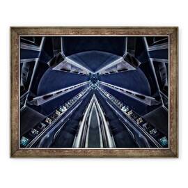 Tablou inramat - Ant Smith - Tunel Albastru, 60 x 80 cm - - Roveli