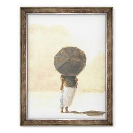 Tablou inramat - Lincoln Seligman - Umbrela & Peste 2, 60 x 80 cm - - Roveli