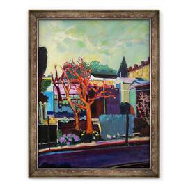Tablou inramat - Marco Cazzulini - Gradina urbana, 60 x 80 cm - - Roveli