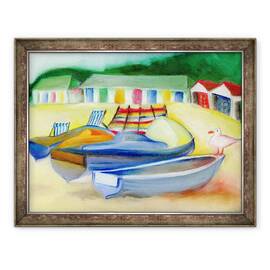 Tablou inramat - Nancy Moniz Charalambous - Pescarusul Durley Chine, 2012, 60 x 80 cm - - Roveli
