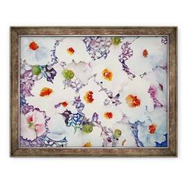 Tablou inramat - Neela Pushparaj - maci albi, 60 x 80 cm - - Roveli