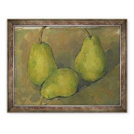Tablou inramat - Paul Cezanne - Trei Pere, 60 x 80 cm - - Roveli