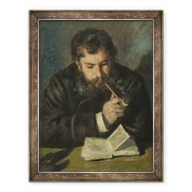 Tablou inramat - Pierre Auguste Renoir - Claude Monet, 60 x 80 cm - - Roveli