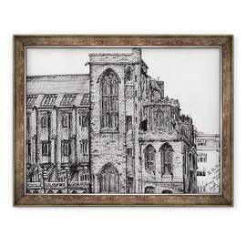 Tablou inramat - Vincent Alexander Booth - Biblioteca Rylands Manchester, 2007, 60 x 80 cm - - Roveli