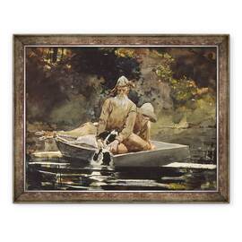 Tablou inramat - Winslow Homer - Dupa vanatoare, 60 x 80 cm - - Roveli