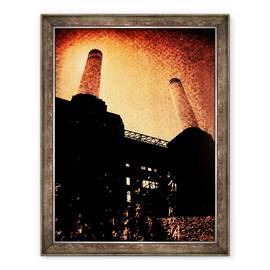 Tablou inramat - David Studwell - Centrala electrica Battersea, 60 x 80 cm - - Roveli