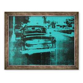 Tablou inramat - David Studwell - Masina verde, 60 x 80 cm - - Roveli